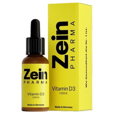 ZEIN PHARMA, Vitaminas D3, geriamieji lašai, 1000 TV, 50 ml