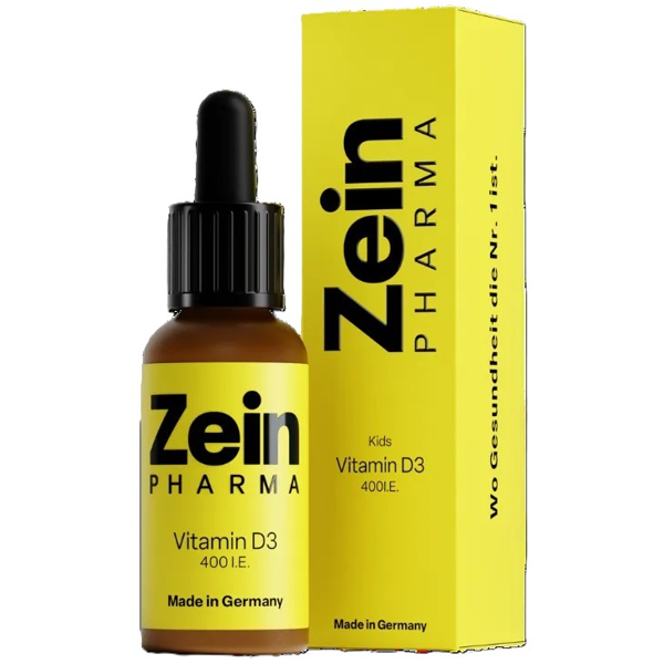 ZEIN PHARMA, Vitaminas D3 vaikams, geriamieji lašai, 400 TV, 10 ml