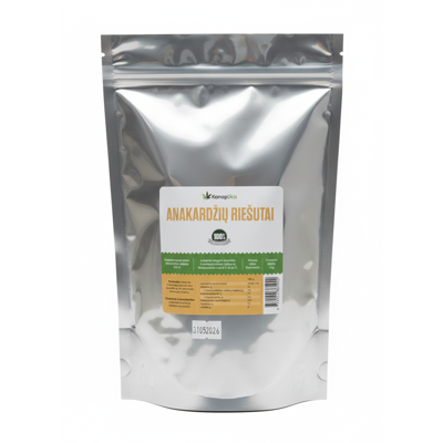 KANAPŪKIS Anakardžiai 200 g.