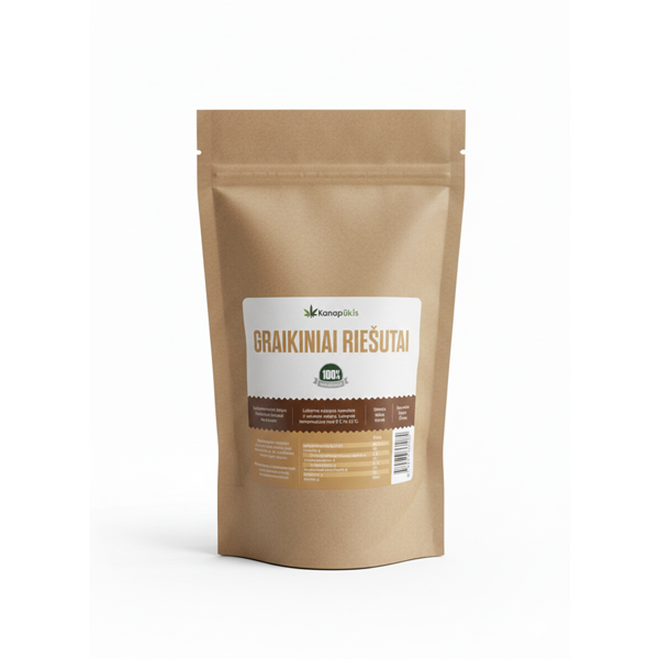 KANAPŪKIS Graikiniai riešutai 200 g.