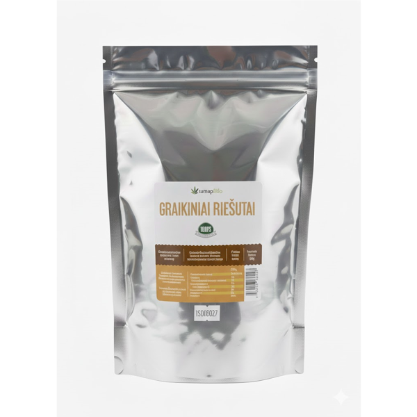 KANAPŪKIS Graikiniai riešutai 1 kg.