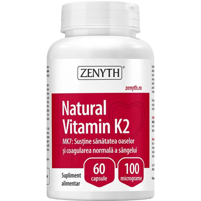 ZENYTH, Vitaminas K2, 60 kapsulių