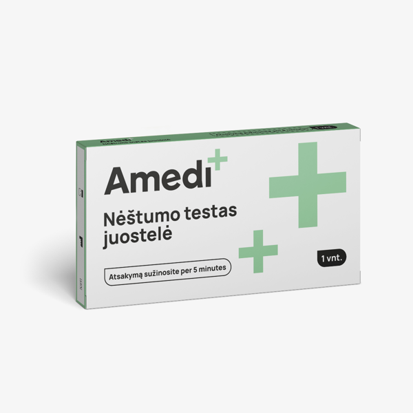 AMEDIPLUS,  nėštumo testas juostelė  paveikslėlis