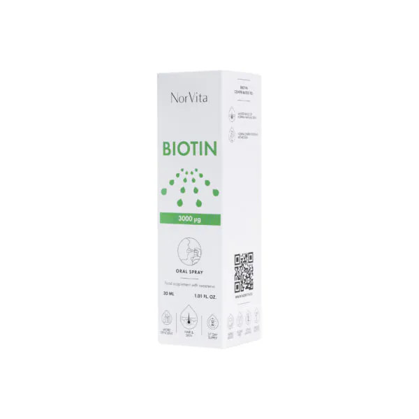 NorVita Biotin Spray (pakuotė) NorVita Biotin Spray (pakuotė)