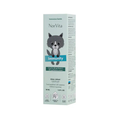 NorVita Children Immunity Spray (pakuotė)
