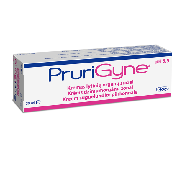 PRURIGYNE, kremas lytinių organų sričiai, pH 5,5, 30 ml paveikslėlis