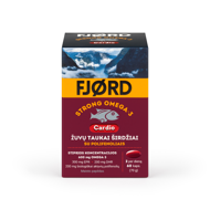 FJORD STRONG OMEGA-3 CARDIO, 60 kapsulių paveikslėlis