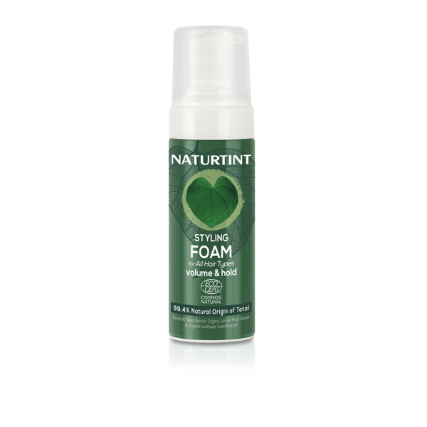 NATURTINT, apimties suteikiančios ir fiksuojančios plaukų putos, 125 ml