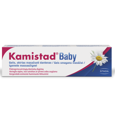KAMISTAD BABY, gelis masažuoti dantenoms, 20 ml, 1 vnt. paveikslėlis
