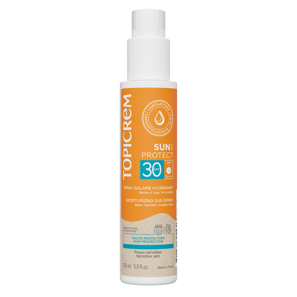 TOPICREM SUN PROTECT SPF30, purškiamasis apsauginis losjonas, 150ml, 1 vnt. paveikslėlis