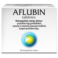 AFLUBIN, tabletės, N48 paveikslėlis