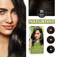 NATURTINT, ilgalaikiai plaukų dažai be amoniako, BROWN-BLACK 2N, 170 ml NATURTINT, ilgalaikiai plaukų dažai be amoniako, BROWN-BLACK 2N, 170 ml