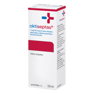 OKTISEPTAS, 1 mg/20 mg/ml, odos tirpalas, 50 ml  paveikslėlis