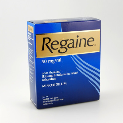 REGAINE, 50 mg/ml, odos tirpalas, 60 ml  paveikslėlis