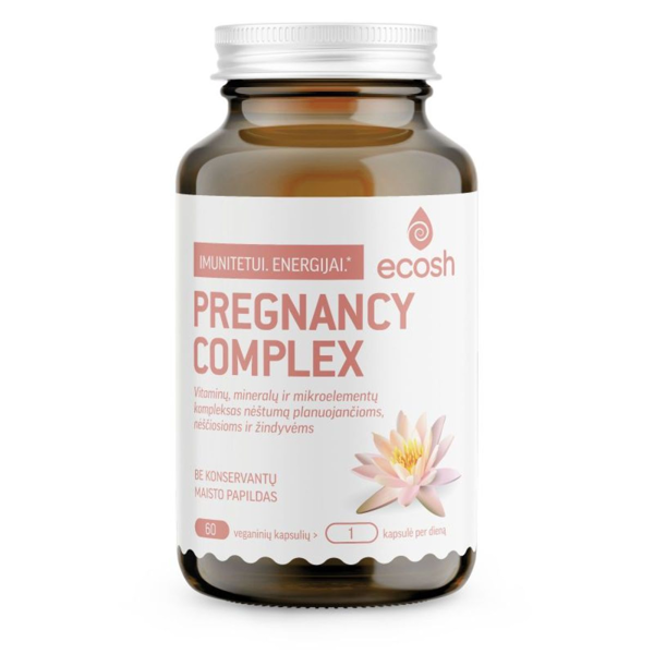 ECOSH, Pregnancy complex, 60 kapsulių paveikslėlis ECOSH, Pregnancy complex, 60 kapsulių paveikslėlis