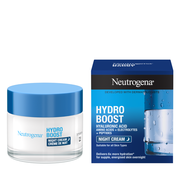 NEUTROGENA HYDRO BOOST, naktinė drėkinamoji veido kaukė, 50ml paveikslėlis