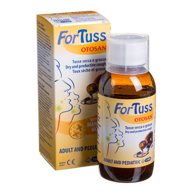 OTOSAN FORTUSS, sirupas nuo kosulio, 180 g paveikslėlis