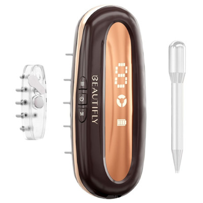 Beautifly plaukų augimą skatinantis lazeris-šukos Laser Boost Pro, rudos sp., 1 vnt.