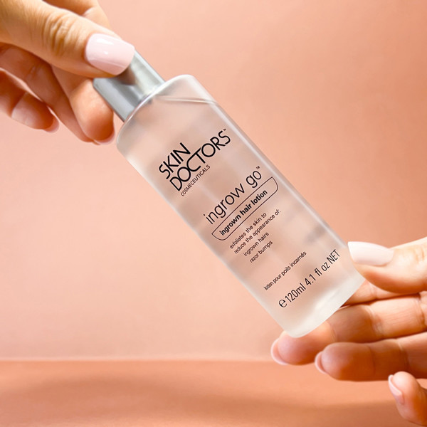 Skin Doctors, Ingrow Go, losjonas nuo plaukų įaugimo ir bėrimo po skutimosi, 120ml