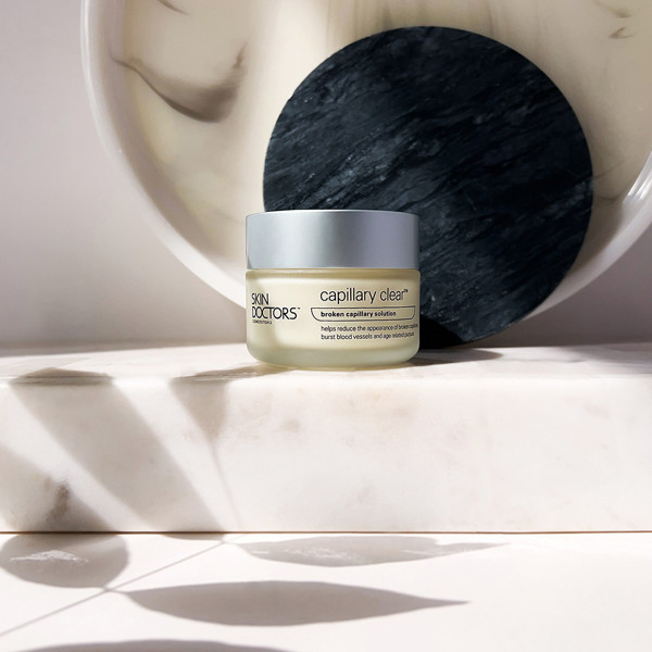 Skin Doctors, Capillary Clear, kremas veido odai išblukinantis sutrūkinėjusius kapiliarus, 50ml