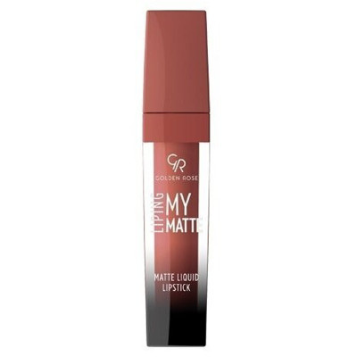 Golden Rose My Matte Liping skysti matiniai lūpų dažai 5ml, Nr. 18