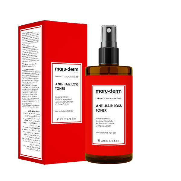 MARUDERM, plaukų tonikas nuo plaukų slinkimo, 200 ml paveikslėlis MARUDERM, plaukų tonikas nuo plaukų slinkimo, 200 ml paveikslėlis