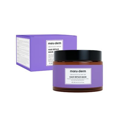 MARUDERM, plaukų kaukė atstatomoji pažeistiems plaukams, 300 ml paveikslėlis