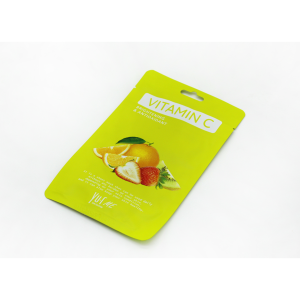 YU.R ME Vitamin C Mask lakštinė veido kaukė su vitaminu C 1vnt 25g