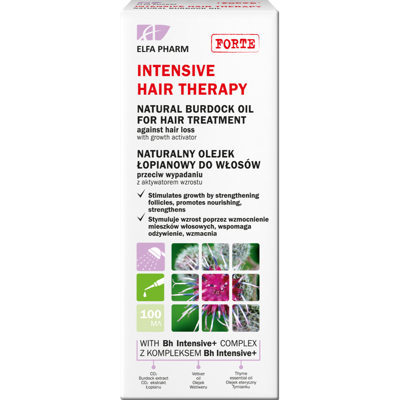 ELFA PHARM, varnalėšų aliejus, natūralus nuo plaukų slinkimo, 100 ml paveikslėlis