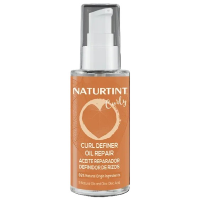 NATURTINT, Atstatomasis plaukų aliejus garbanotiems plaukams, 50 ml