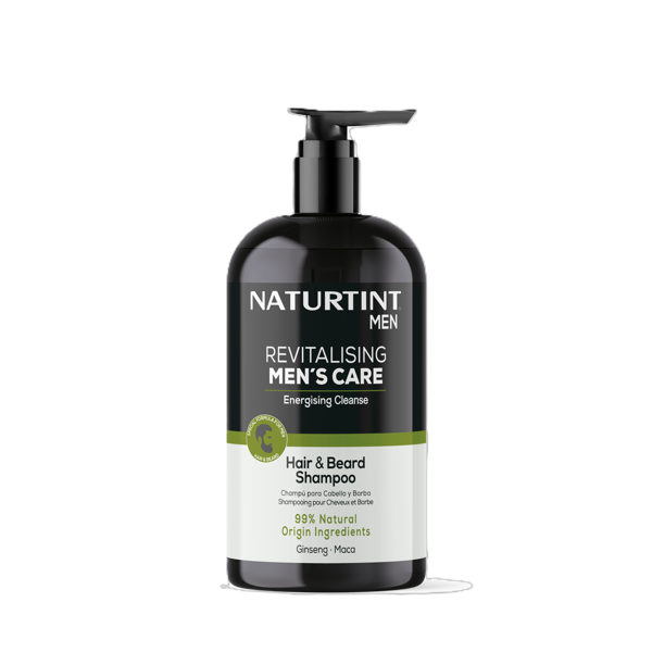 NATURTINT, Plaukų ir barzdos šampūnas, 500 ml