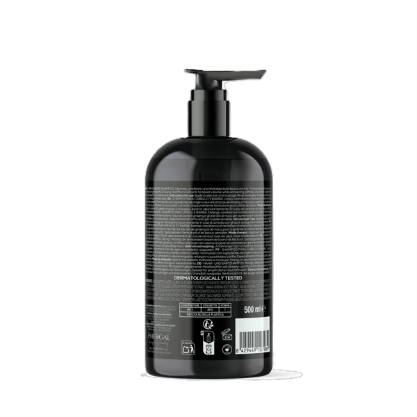 NATURTINT, Plaukų ir barzdos šampūnas, 500 ml