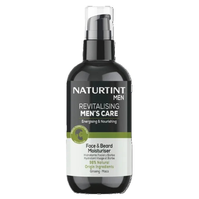 NATURTINT, Drėkinamasis kremas veidui ir barzdai, 200 ml
