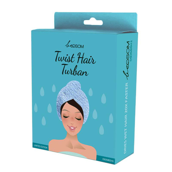 Be Osom Turbanas plaukams OSOM05H1 Blue Be Osom Turbanas plaukams OSOM05H1 Blue