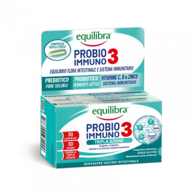 EQUILIBRA Probio 3 Immuno, 30 tablečių paveikslėlis