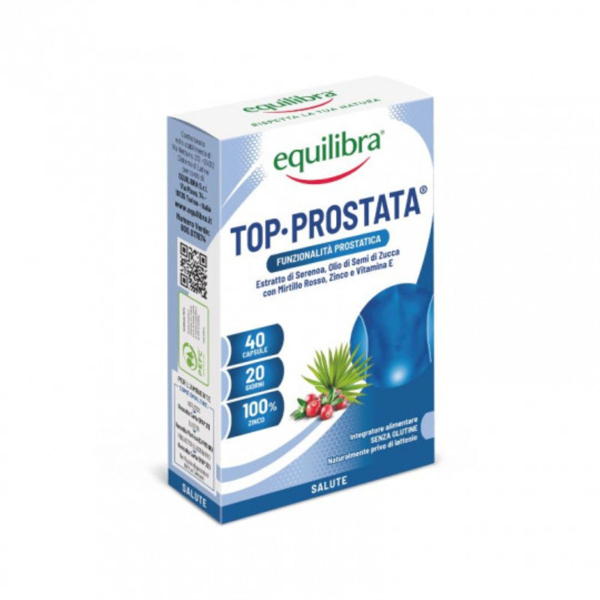 EQUILIBRA Top Prostate, 40 kapsulių paveikslėlis