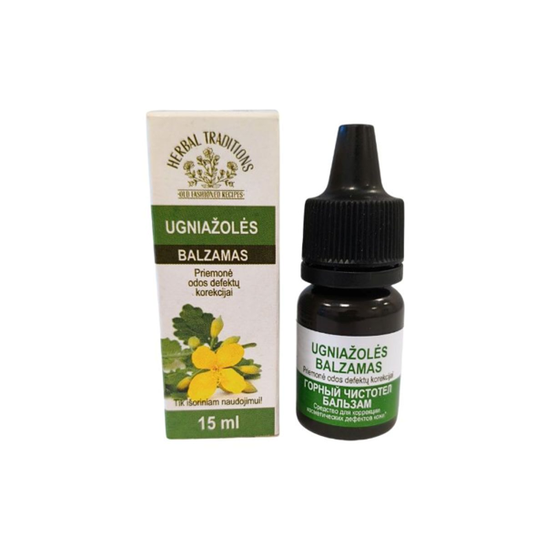HERBAL TRADITIONS GORNYJ ČISTOTEL, ugniažolė kosmetinė priemonė, 15ml, 1 vnt. paveikslėlis