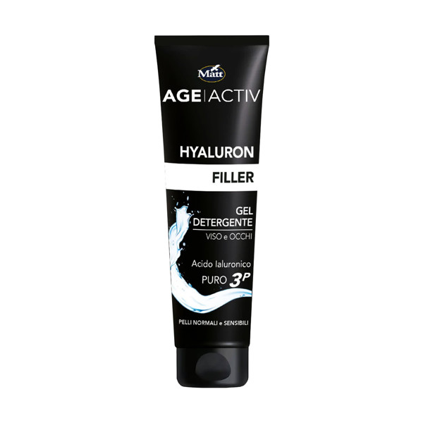 MATT AgeActiv Hyaluron Filler prausiklis veidui, 150 ml
