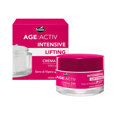 MATT AgeActiv Intensive Lifting kremas veidui ir dekoltė 24h, 50 ml