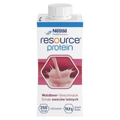 RESCOURCE PROTEIN, miško uogų skonio gėrimas,  200ml,  4 vienetai paveikslėlis