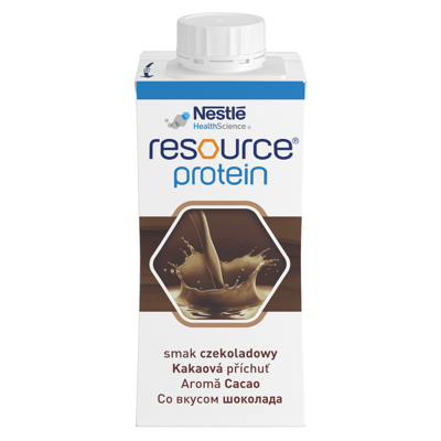 RESOURCE PROTEIN, šokolado skonio gėrimas, 200ml, 4 vienetai paveikslėlis