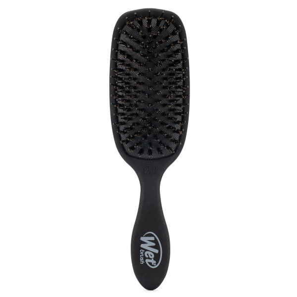 WetBrush MENS'S SHINE ENHANCER BOAR BRISTLE BRUSH šepetys vyrams, juodas WetBrush MENS'S SHINE ENHANCER BOAR BRISTLE BRUSH šepetys vyrams, juodas