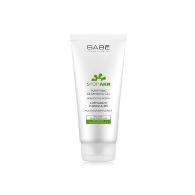 BABE STOP AKN, veido prausiklis mišriai, riebiai, į spuogus linkusiai odai, 100 ml paveikslėlis