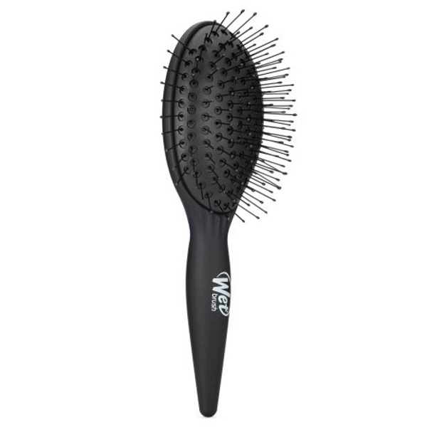 WETBRUSH EASY BLOWOUT BRUSH DETANGLE, BLOW-DRY & HEAT STYLE plaukų šepetys džiovinimui, juodas WETBRUSH EASY BLOWOUT BRUSH DETANGLE, BLOW-DRY & HEAT STYLE plaukų šepetys džiovinimui, juodas