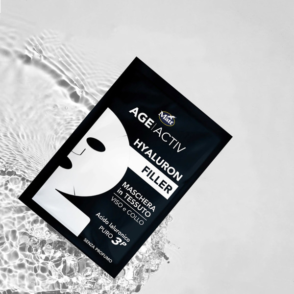 MATT AgeActiv Hyaluron Filler vienkartinė kaukė veidui