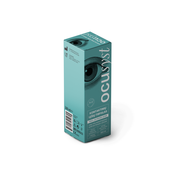 OCUSYST, kontaktinių lęšių tirpalas, 360 ml paveikslėlis