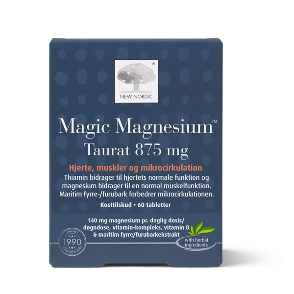 MAGIC MAGNESIUM TAURAT, 60 tablečių paveikslėlis