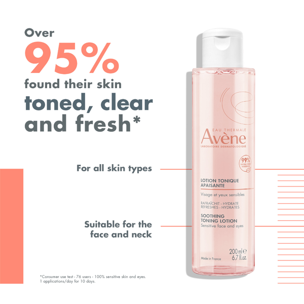 AVENE ESSENTIAL, švelnus gaivinamasis tonikas, 200 ml, 1 vnt. paveikslėlis