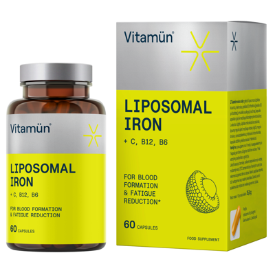VITAMUN Liposominė geležis, 60 kapsulių paveikslėlis