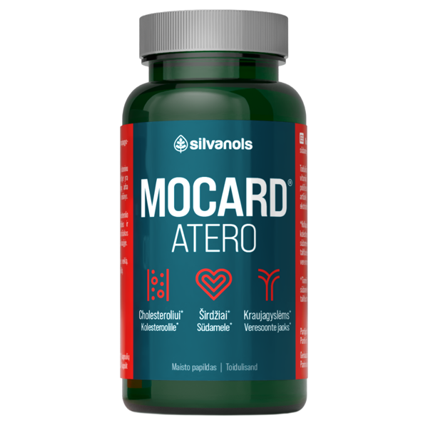 MOCARD ATERO, 60 kapsulių paveikslėlis MOCARD ATERO, 60 kapsulių paveikslėlis